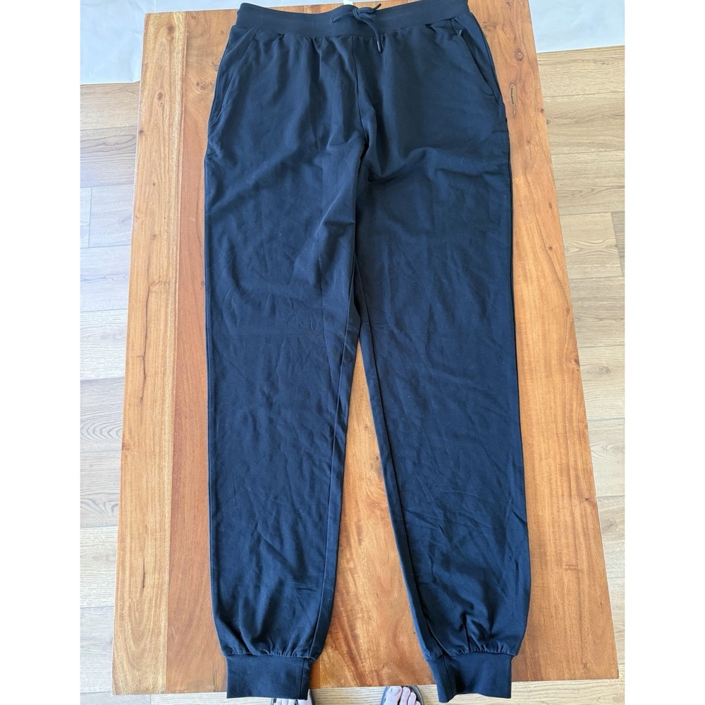 Black Sevego Men's Big and Tall Jogger Pants Size 2XL 36 Inseam NWT